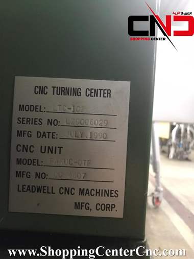 تراش سی ان سی دو محور LEADWELL LTC 10P ساخت تایوان